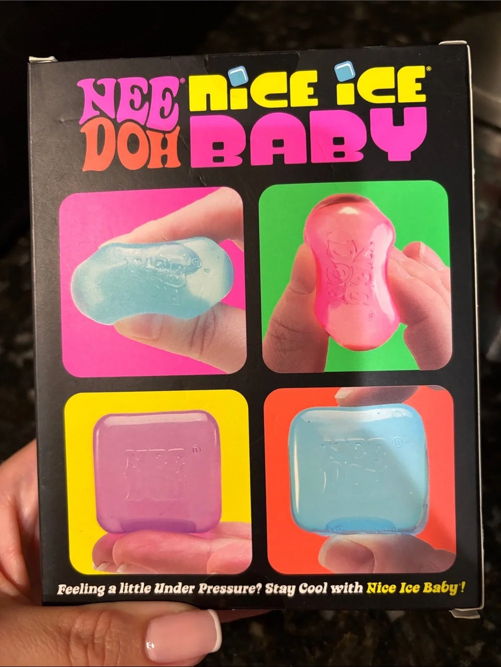 NeeDoh Nice Ice Baby Squishy Fidget Toy Set of 4